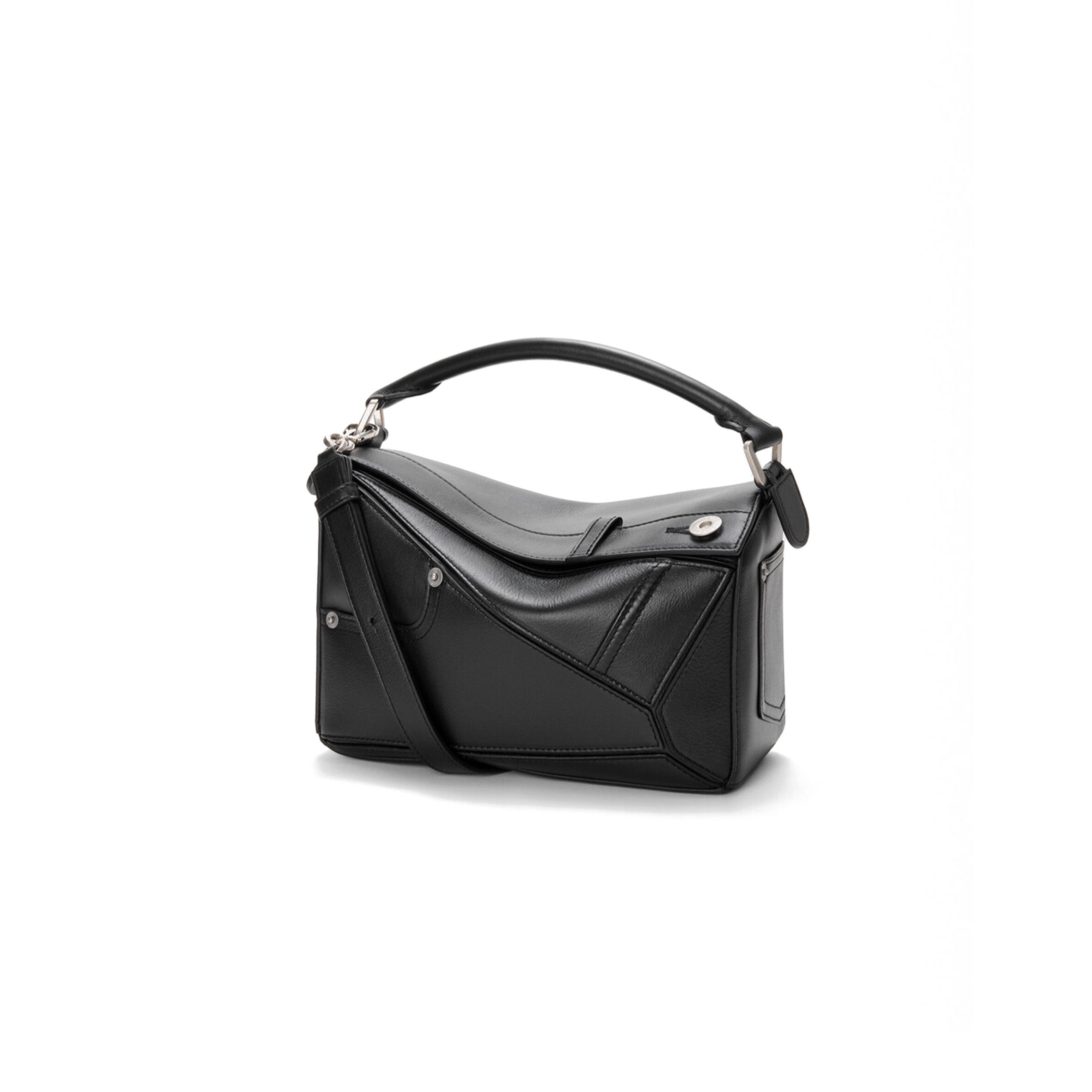 LOEWE PANTA SMALL PUZZLE BAG IN SHINY CALFSKIN A510S21XCQ (24*16.5*10.5cm)